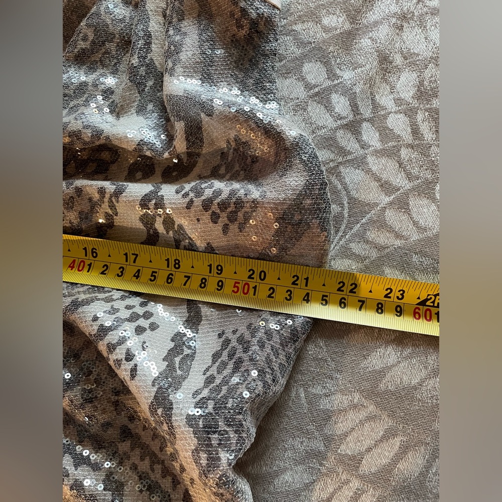 Fun Sequin Snake Print Top - Picture 7 of 9